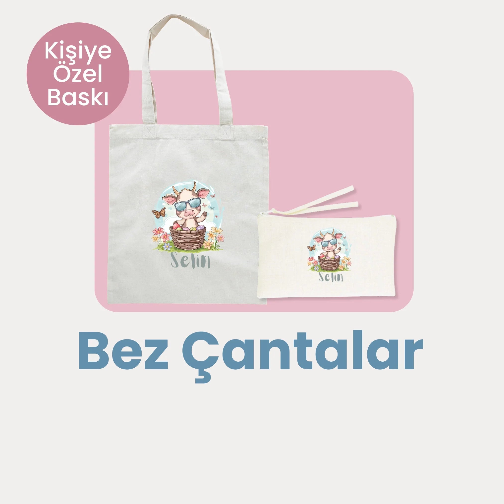 Kişiye Özel Bez Çantalar