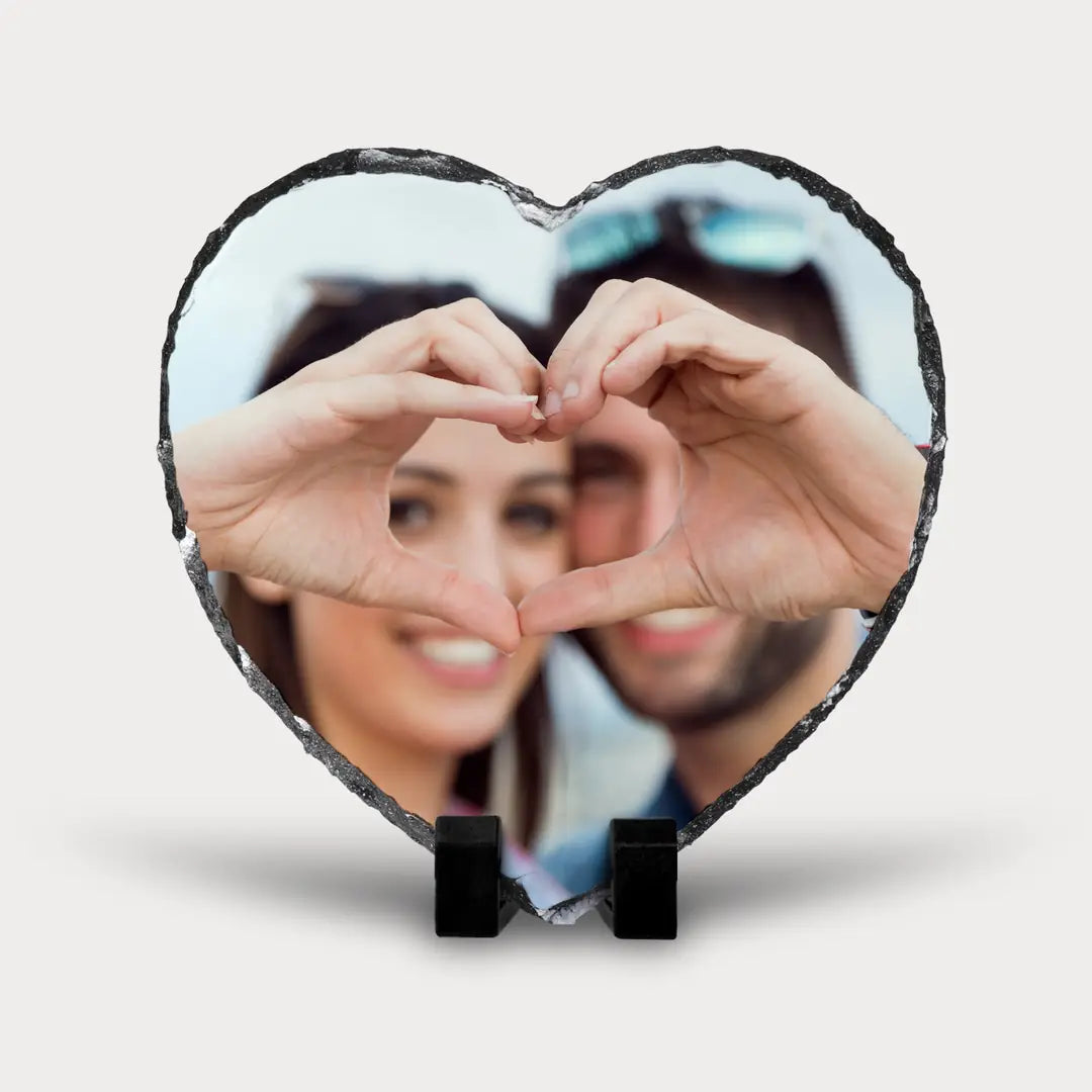 Kişiye Özel Fotoğraflı Taş Çerçeve