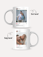 Kişiye Özel Sosyal Medya Temalı Kupa