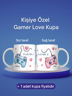 Kişiye Özel Gamer Love Kupa