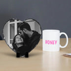 Kişiye Özel Fotoğraflı Taş Çerçeve