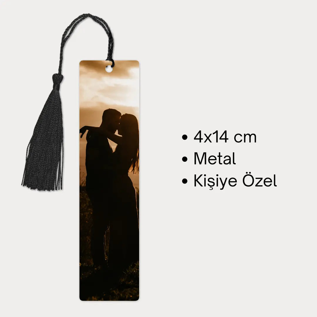 Kişiye Özel Metal Kitap Ayracı