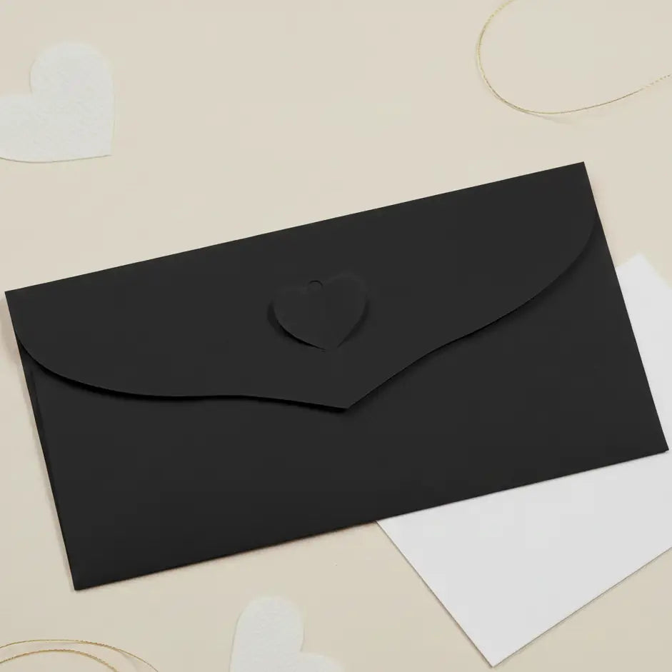 Kişiye Özel Mektup - Siyah Zarf