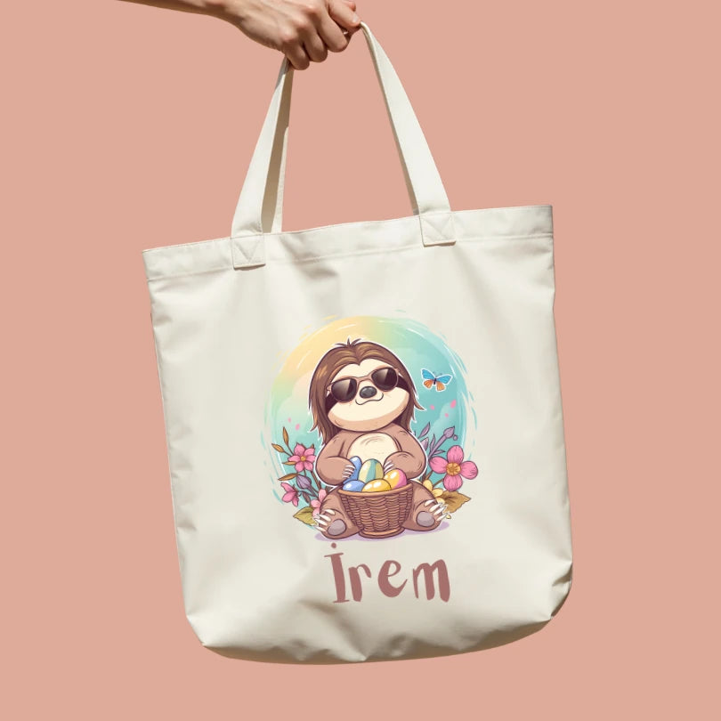 Kişiye Özel Sevimli Animasyonlu Bez Çanta