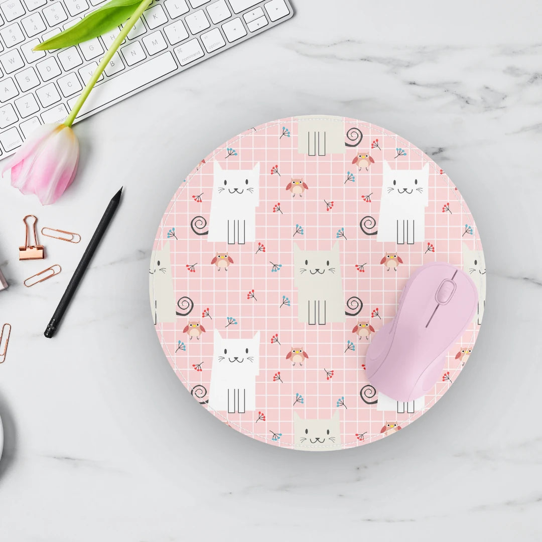 Kedi Figürlü Mouse Pad