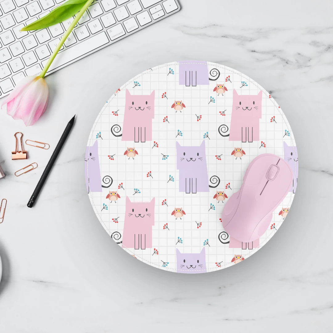 Kedi Figürlü Mouse Pad