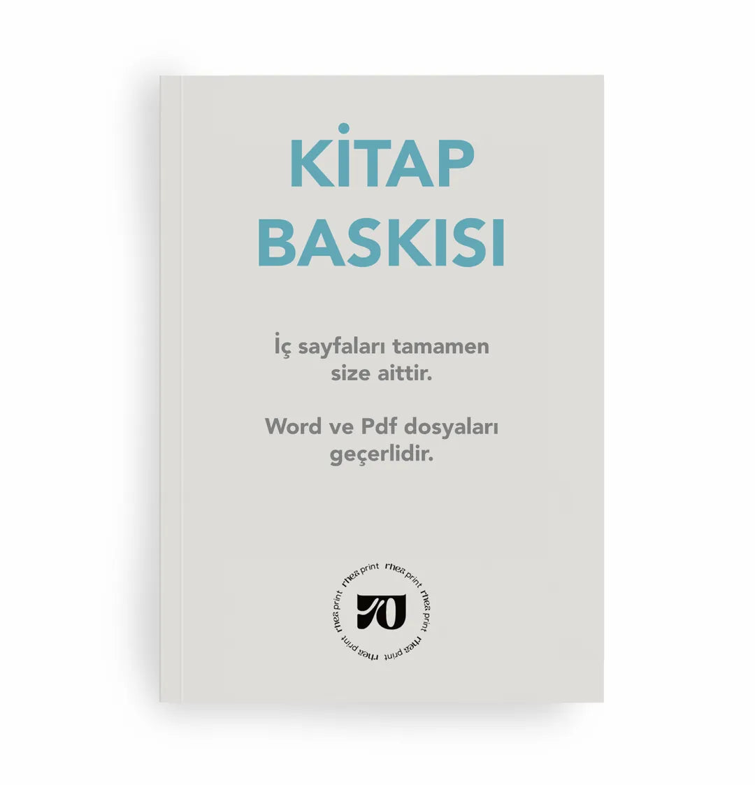 Kitap Baskısı (Sadece baskı içermektedir)